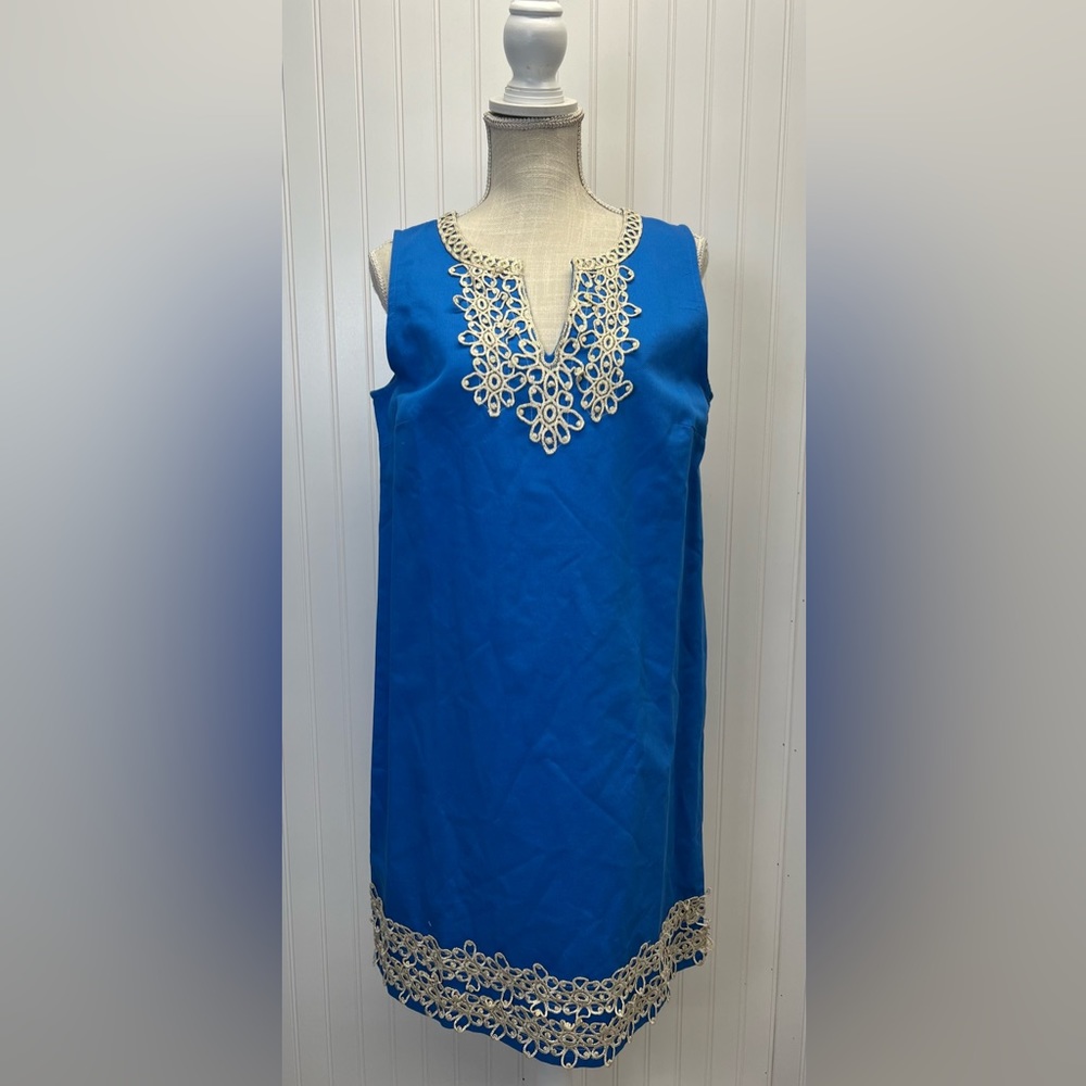 Mud Pie‎ Blakley Shift Dress Sz L 12-14